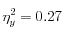 \eta_y^2 = 0.27